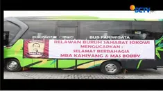 Diperkirakan ada 8 ribu relawan yang datang ke Solo untuk menghadiri pernikahan Kahiyang dan Bobby.