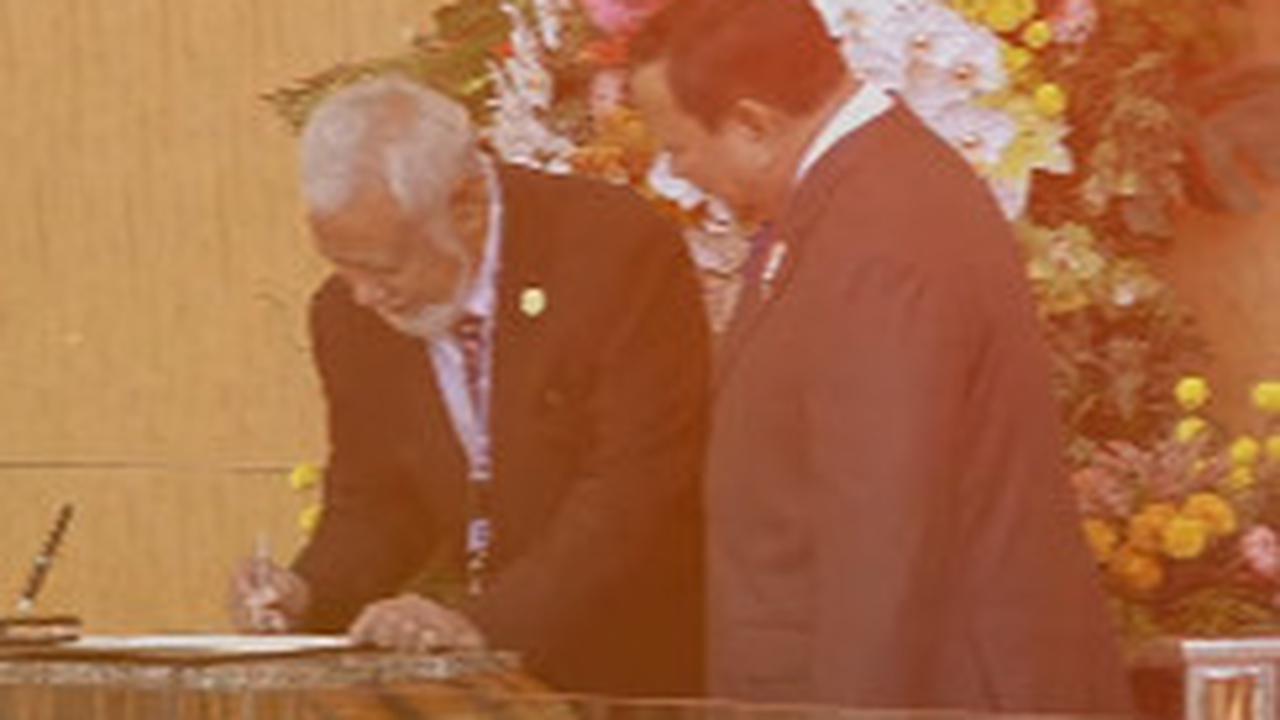 Xanana Gusmao dan Prabowo