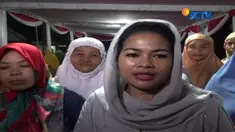 Cawagub Jatim, Puti Guntur Soekarno: Biasanya sahur bersama keluarga, kali ini saya sempatkan sahur bersama warga di sini.
