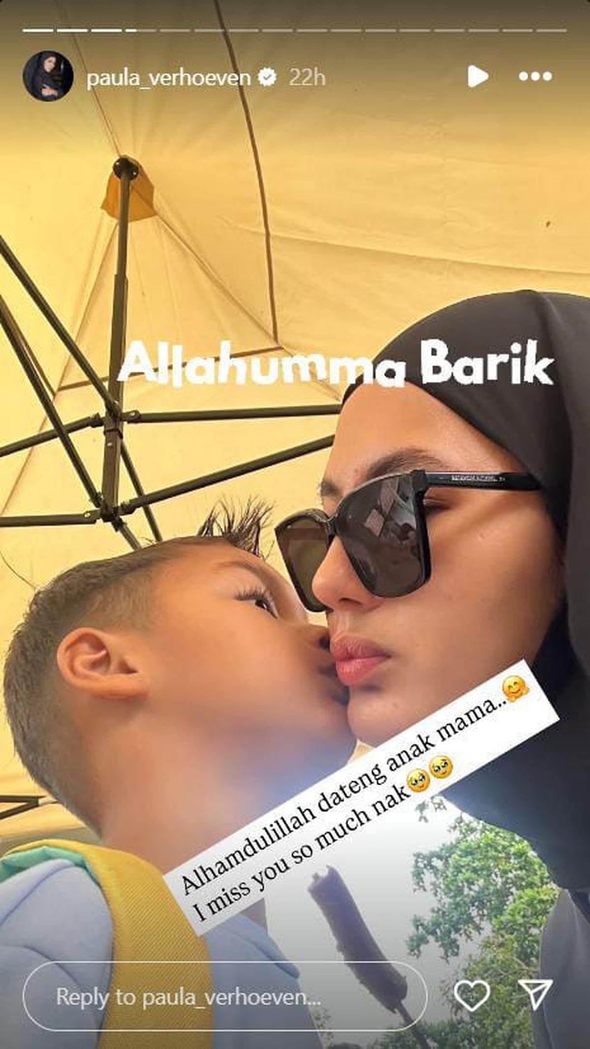 Momen Kiano Cium Paula Verhoeven dengan Kata I Miss You