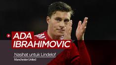 Berita video Zlatan Ibrahimovic memberikan wejangan untuk bek muda Manchester United, Victor Lindelof.