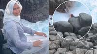 Wisatawan di Lombok Terseret Ombak Ganas Pantai Semeti Usai Selfie. (Dok: Threads&nbsp;@Indrapratama @folkkonoha https://www.instagram.com/p/DDzdwR8y3tL/?hl=en&amp;img_index=1)