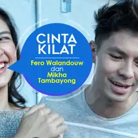 Cinta Kilat Fero Walandouw dan Mikha Tambayong  (Foto: Adrian Putra, Desain: Nurman Abdul Hakim/Bintang.com)
