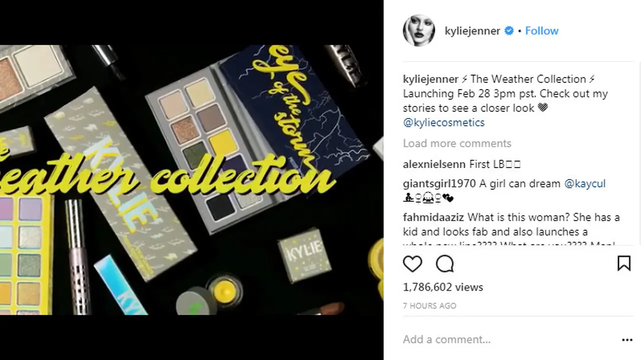 Anak Kylie Jenner Punya Koleksi Kosmetik Sendiri
