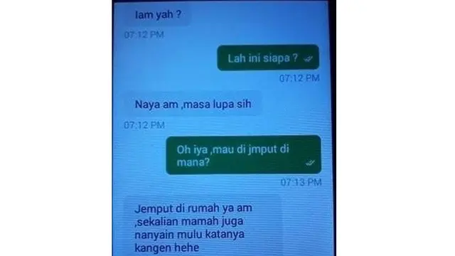 6 Chat Ojek Online saat Bertemu Mantan Ini Bikin Ngelus Dada