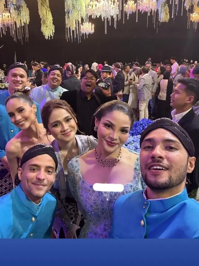 Pernikahan anak Enny Beatrice, Tengku Najwa (Instagram/aryavasco)