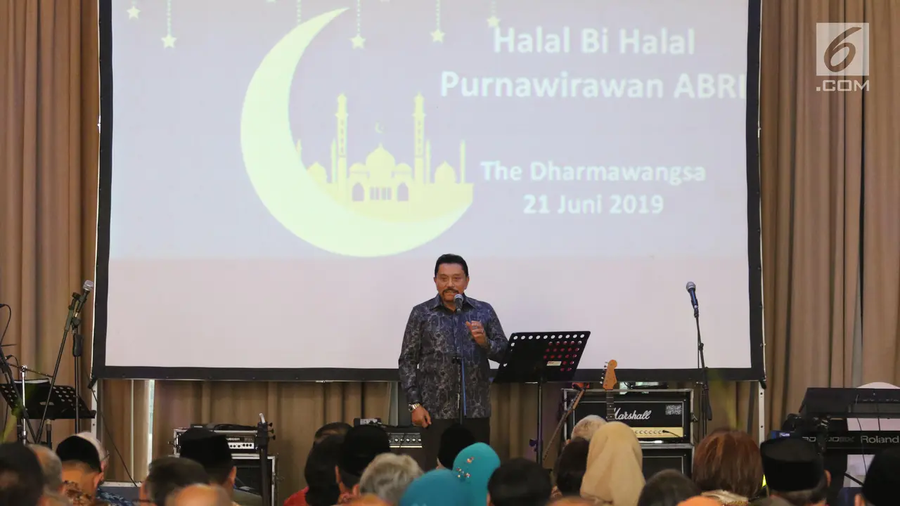 Hendropriyono Gelar Halalbihalal, Purnawirawan TNI dan Ma'ruf Amin Hadir
