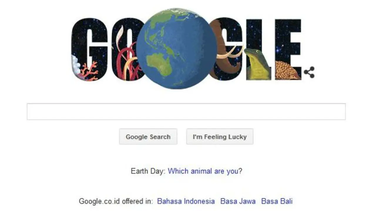 [Bintang] Kuis Peringatan Hari Bumi ala Google