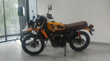 PT Kawasaki Motor Indonesia (KMI) resmi melepas model terbaru W175TR