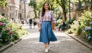 6 Model Blouse Ruffle Salur yang Manis dan Feminin, Cocok untuk OOTD