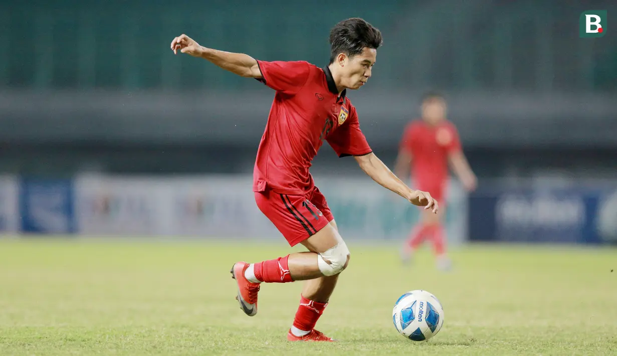 Peeter Phanthavong menjadi salah satu pemain yang menonjol di sepanjang Piala AFF U-19 2022.