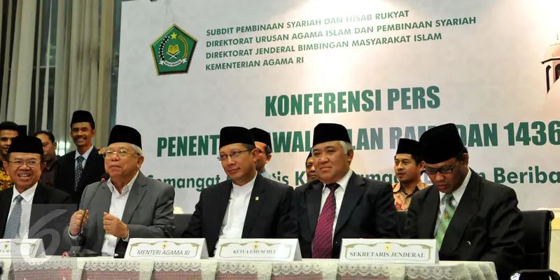 Konferensi Pers Penentuan Awal Ramadan