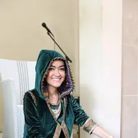 Pengajian dirumah Ibunda Julia Perez (Nurwahyunan/bintang.com)