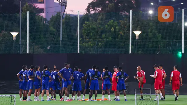 Foto: Mengintip Sesi Latihan Saint Kitts and Nevis Jelang Lawan Timnas Indonesia di FIFA Series 2026