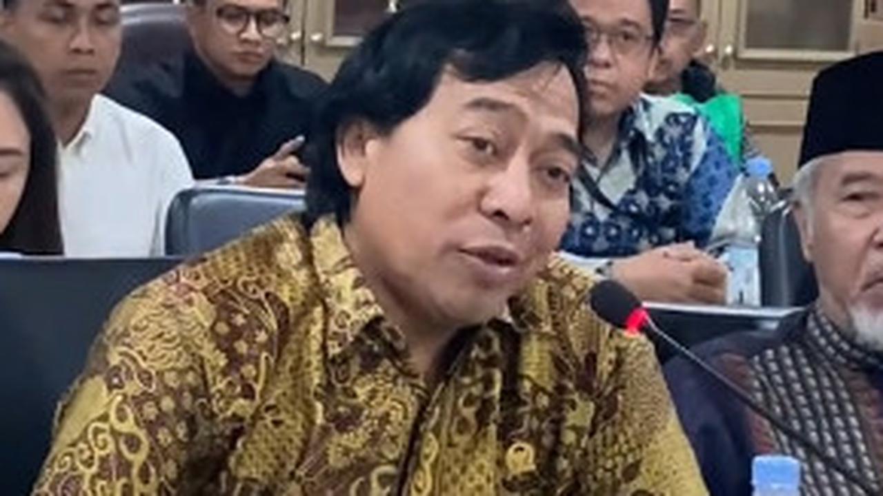 VIDEO: Satu Ruangan Riuh Komeng Balas Diminta Jangan Pakai Tangis "Bapak Saya Mau Ngomong Bu"