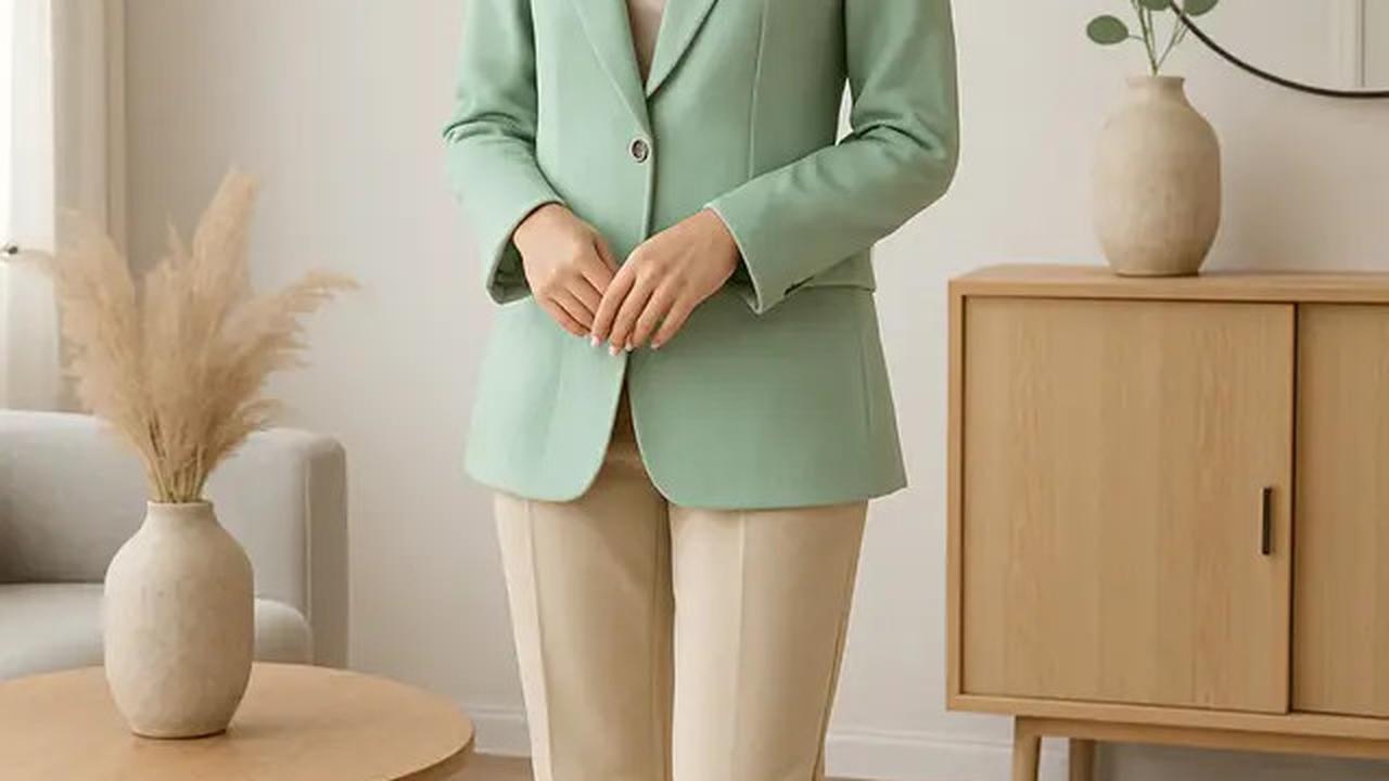 7 Blazer Warna Pastel Trend 2025, Tampil Lembut tapi Powerful