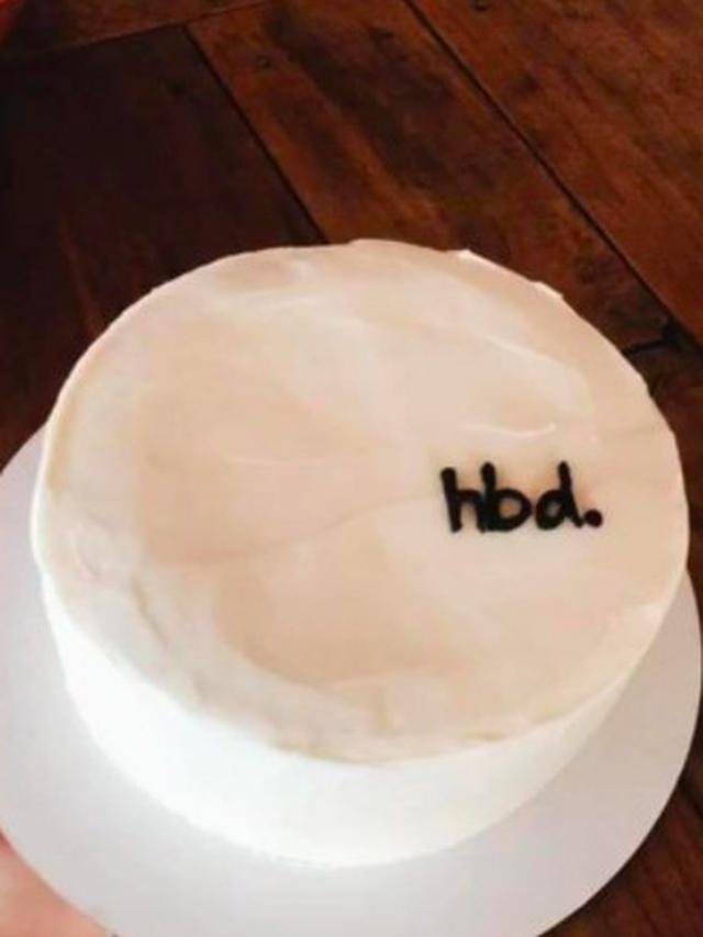 5 Tulisan Kue Ulang Tahun Super Kocak, Jauh dari Ekspetasi