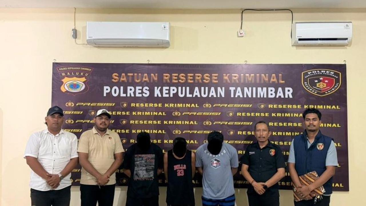 Polres Tanimbar Serahkan Tiga Tersangka Penganiayaan Maut ke JPU, Tegaskan Komitmen Penegakan Hukum