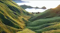 Kebakaran di Gili Lawa dapat membuat orang langsung sedih ketika melihat beberapa foto keindahan Gili Lawa sebelum kebakaran ini. (Foto: Liputan6.com/Andi Jatmiko)