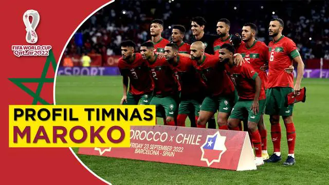 Berita Video tentang Persiapan dan Profil Timnas Maroko di Piala Dunia 2022.