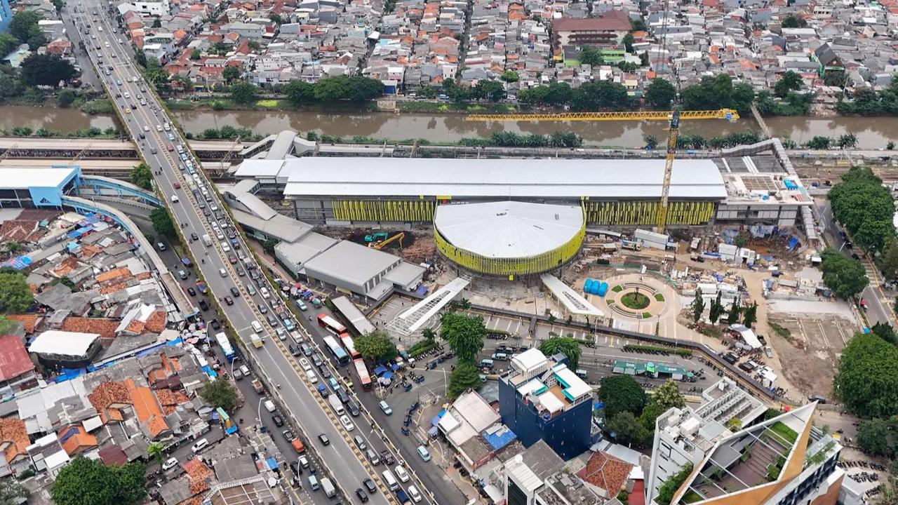 FOTO: Penampakan Terkini Proyek Pengembangan Stasiun Tanah Abang yang Segera Tuntas