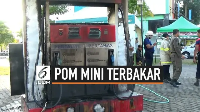 Akibat lalai saat mengisi bbm menggunakan pompa air listrik sebuah pompa bensin mini terbakar di Kota Ponorogo. Sebuah mobil yang berisi BBM sebanyak 30 liter juga ikut terbakar.