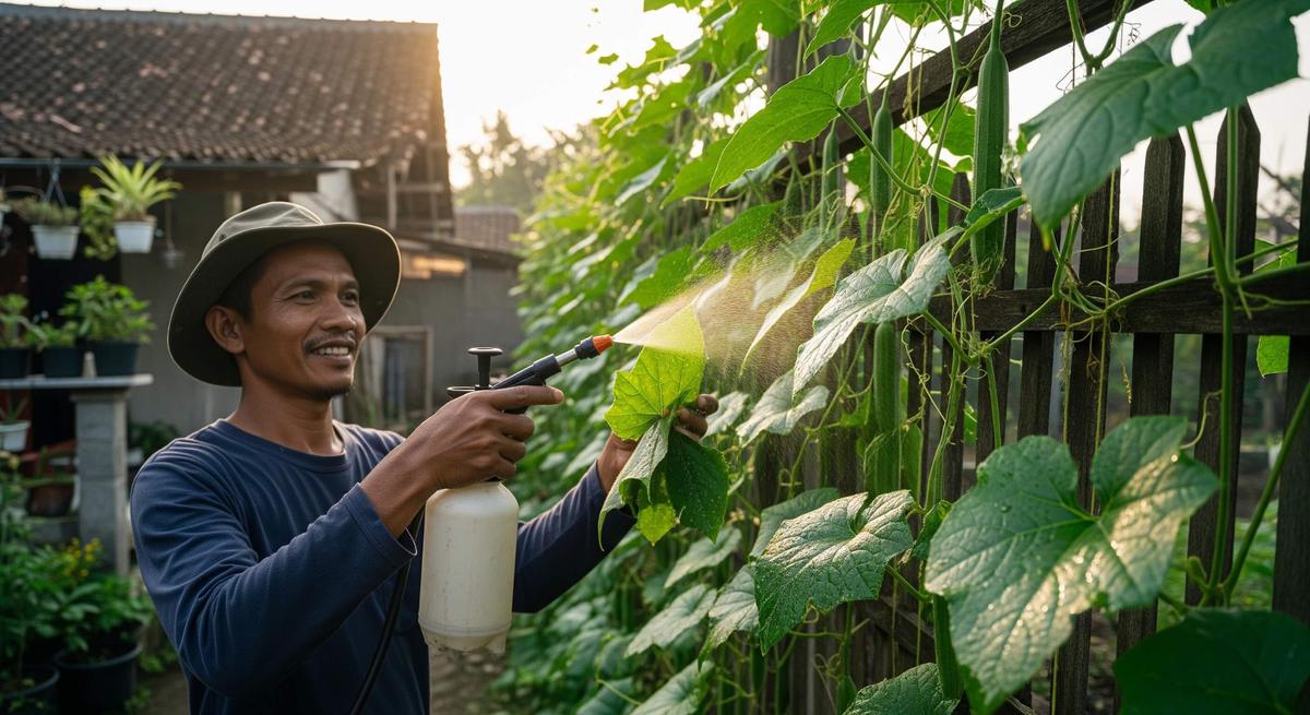 Tips Menanam Oyong di Pagar Rumah untuk Panen Berulang