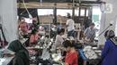 Menjelang bulan Ramadan, industri garmen di PIK Pulogadung mengalami peningkatan pemesanan hingga 50 persen dibandingkan bulan sebelumnya. (merdeka.com/Iqbal S Nugroho)