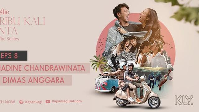Dimas Anggara dan Nadine Chandrawinata