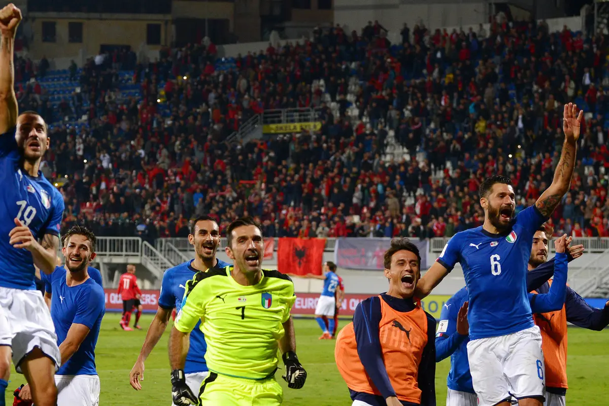 Italia, Albania, Kualifikasi Piala Dunia 2018