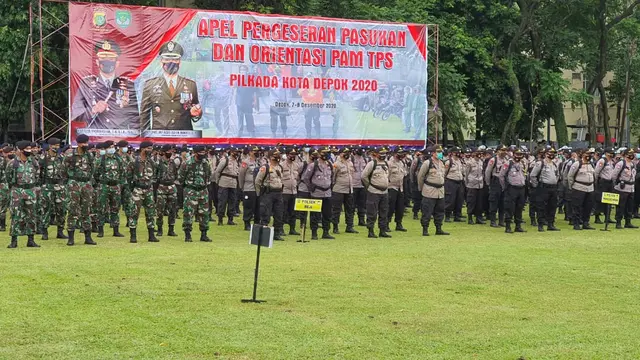 Jelang Pilkada Depok, Ribuan TNI-Polri Disiagakan