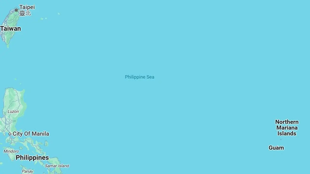 Ilustrasi Taiwan dan Guam.