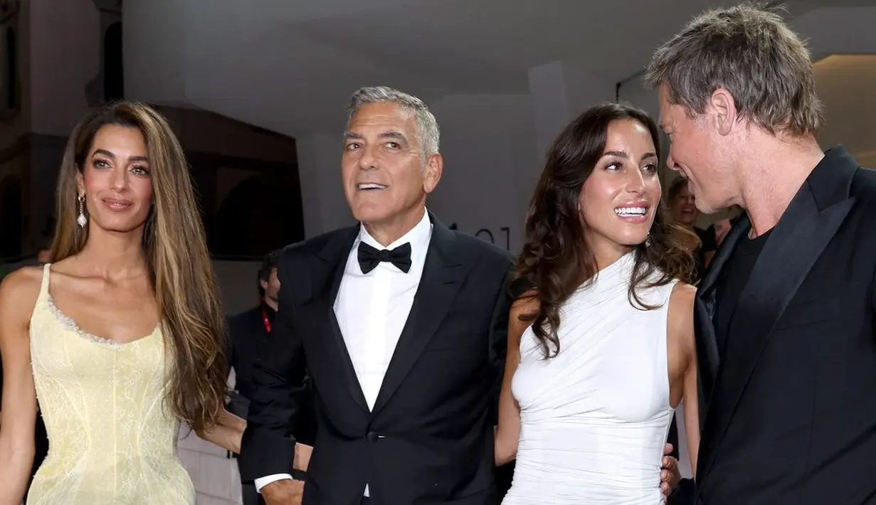 <p>Venice Film Festival terus menjadi ajang yang bertabur bintang. George Clooney tampil bersama sang istri, Amal Clooney, untuk mempromosikan film terbarunya, Wolfs.</p>