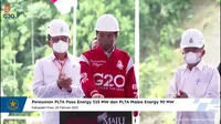 Jokowi Groundbreaking PLTA 1.400 MW di Kaltara 27 Februari 2023