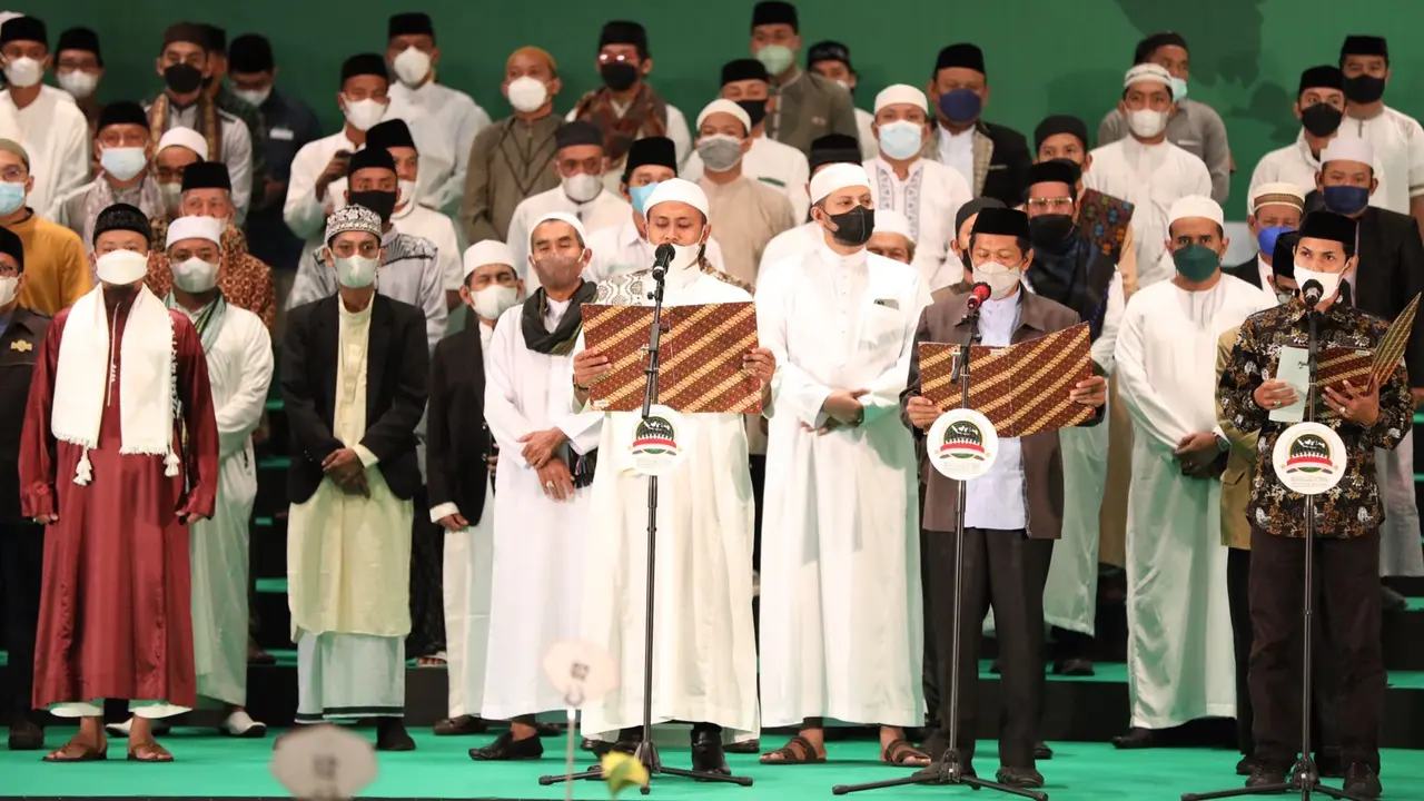 Sejumlah ulama dan pemuda Islam mendukung Sandiaga maju Pilpres 2024. (Istimewa)