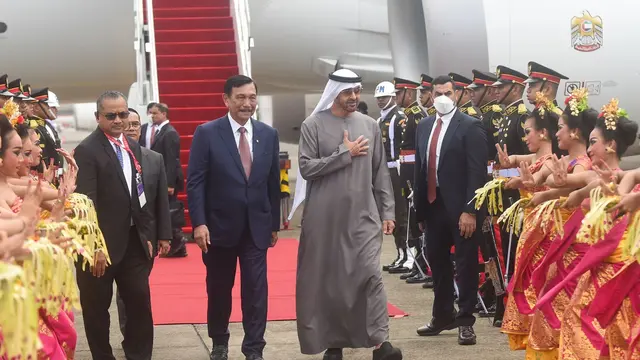 Presiden Persatuan Emirat Arab Mohammed Bin Zayed Al Nahyan