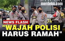 VIDEO : Perintah Khusus Jokowi, Minta Polisi Harus Berwajah Ramah