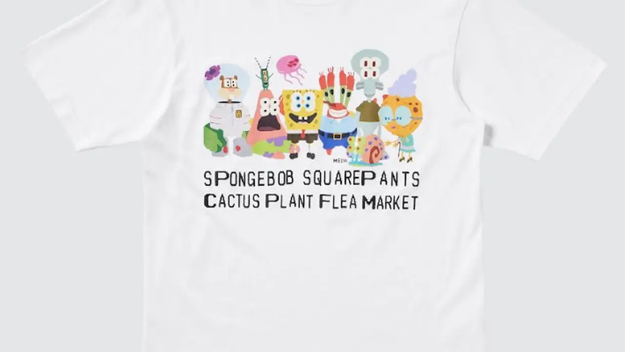 UNIQLO UT X SpongeBob SquarePants