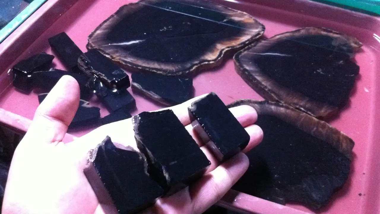 Cincin Fosil Kayu kelor - Palu 0515