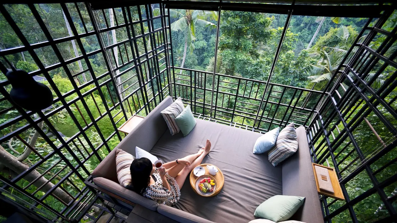 Cafe Gazebo di HOSHINOYA Bali