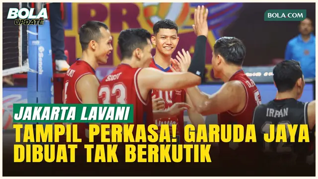 7 Laga Tanpa Kalah! Jakarta LavAni Hancurkan Garuda Jaya, Kokoh di Puncak Proliga 2026
