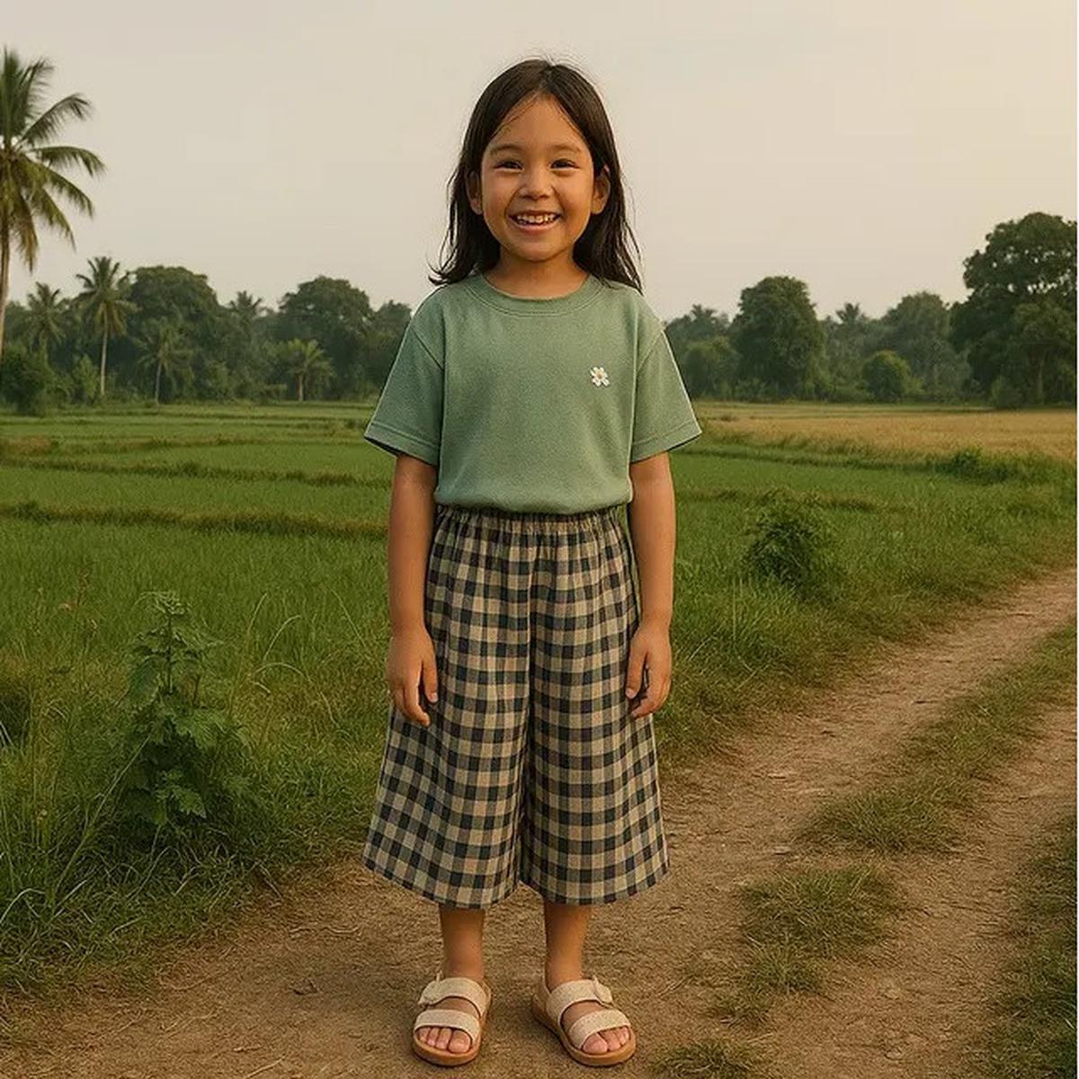 Ilustrasi Model Baju Anak Perempuan