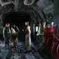 Pasukan Taliban berdiri dalam pesawat Angkatan Udara Afghanistan di Bandara Internasional Hamid Karzai, Kabul, Afghanistan, 31 Agustus 2021. Taliban menguasai Bandara Kabul setelah Amerika Serikat menarik semua pasukannya dari Afghanistan. (WAKIL KOHSAR/AFP)
