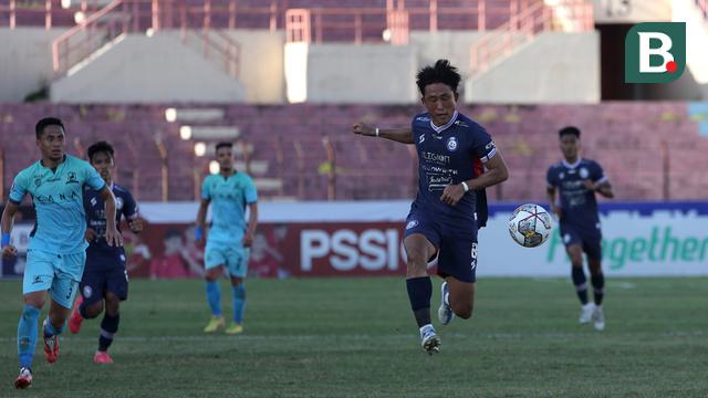 Foto: Aksi Memikat Alberto Goncalves dan Lulinha Bawa Madura United Sikat Arema FC dalam Lanjutan BRI Liga 1