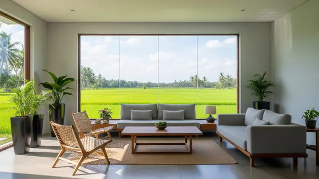 8 Model Rumah dengan Jendela Besar di Ruang Tamu, Estetika Modern dan Fungsional