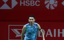 FOTO: Jatuh Bangun Fajar/Rian Tumbangkan Ganda Malaysia Berbuah Tiket Perempat Final Indonesia Masters 2024