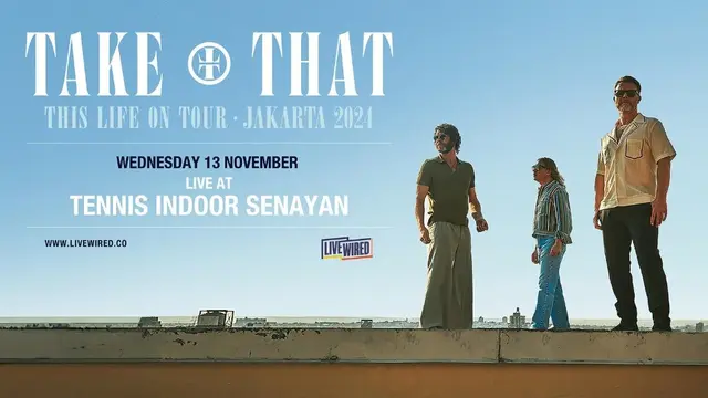 Konser Take That (Istimewa)