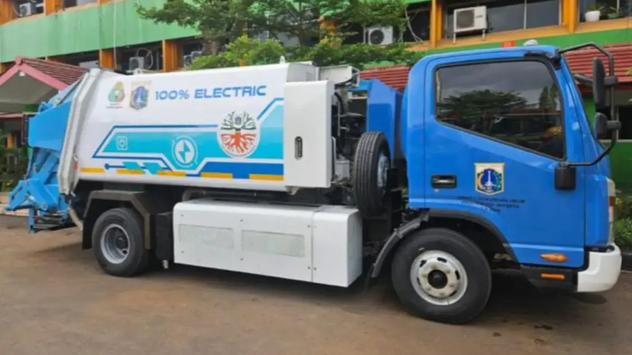 Truk Sampah Listrik