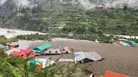 Banjir Bandang Terjang India, Empat Orang Tewas dan 100 Lainnya Hilang