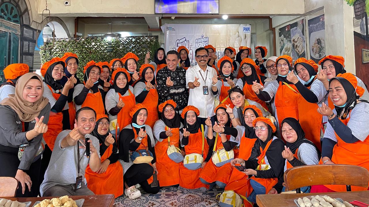 Ketekunan Berbuah Apresiasi, Nasabah PNM Palembang Ikuti Studi Banding UMKM